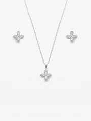 Women's Silver Jewelry Set - EAWJS5-007
