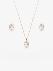 Women's Gold Jewelry Set - EAWJS5-010