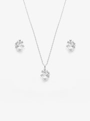 Women's Silver Jewelry Set - EAWJS5-010