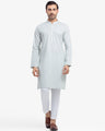 Men's Mist Green Kurta - EMTK25-99511