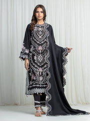Embroidered Khaddar Suit - EWU6V11-34006-3P