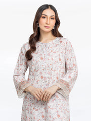 Pret 2Pc Embroidered Dobby Shirt Trouser - EWTKE24-81457ST