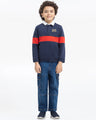 Boy's Navy Sweatshirt - EBTSS24-004