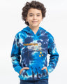 Boy's Blue Hoodie - EBTH24-001