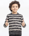 Boy's Black & Cream Sweater - EBTSWT24-001