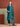 Unstitched Bottle Green Embroidered Lawn 3 Piece - EWU5V1-31702-3P