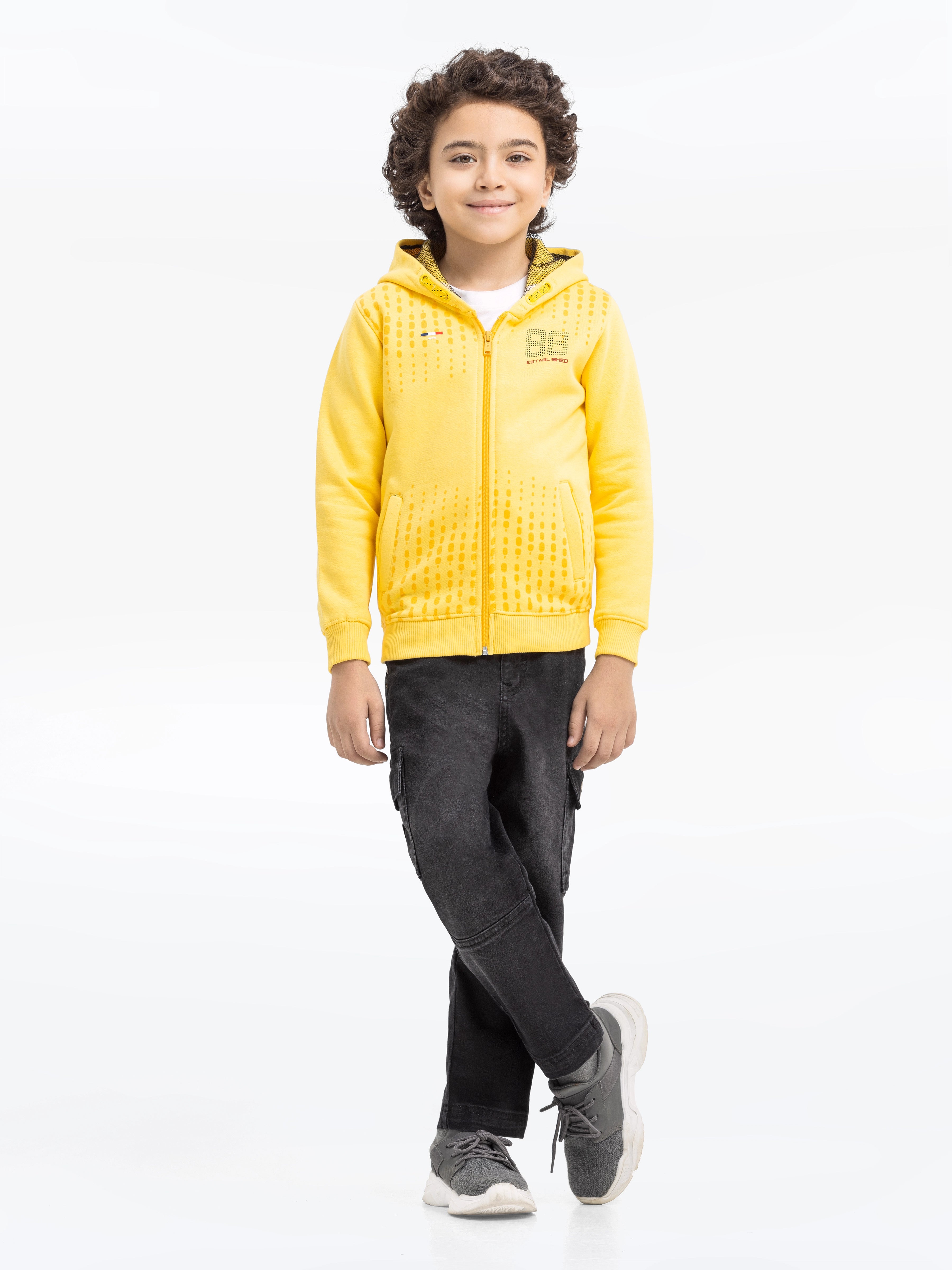 Boy's Yellow Hoodie - EBTH24-007