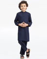 Boy's Navy Blue Kurta Pajama - EBTKP24-007