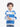 Boy's White & Blue Sweatshirt - EBTSS24-009