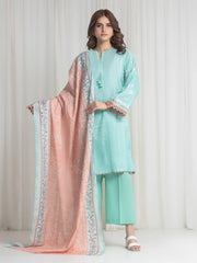 Printed Lawn Suit - EWU6A1-36733-3P