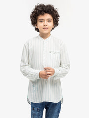 Boy's White Shirt - EBTS6-27642