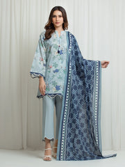 Printed Lawn Suit - EWU6A1-36700-3P