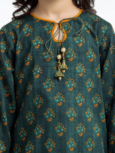 Girl's Khaddar Co-ord Set - EGTKP24-70791ST