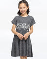 Girl's Black Frock - EGTF24S-200091