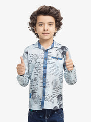 Boy's Light Blue Shirt - EBTS5-27626