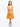 Girl's Orange Frock - EGTF24S-200096