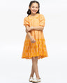 Girl's Orange Frock - EGTF24S-200096