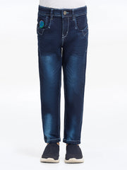 Boy's Indigo Denim Pant - EBBDP5-019