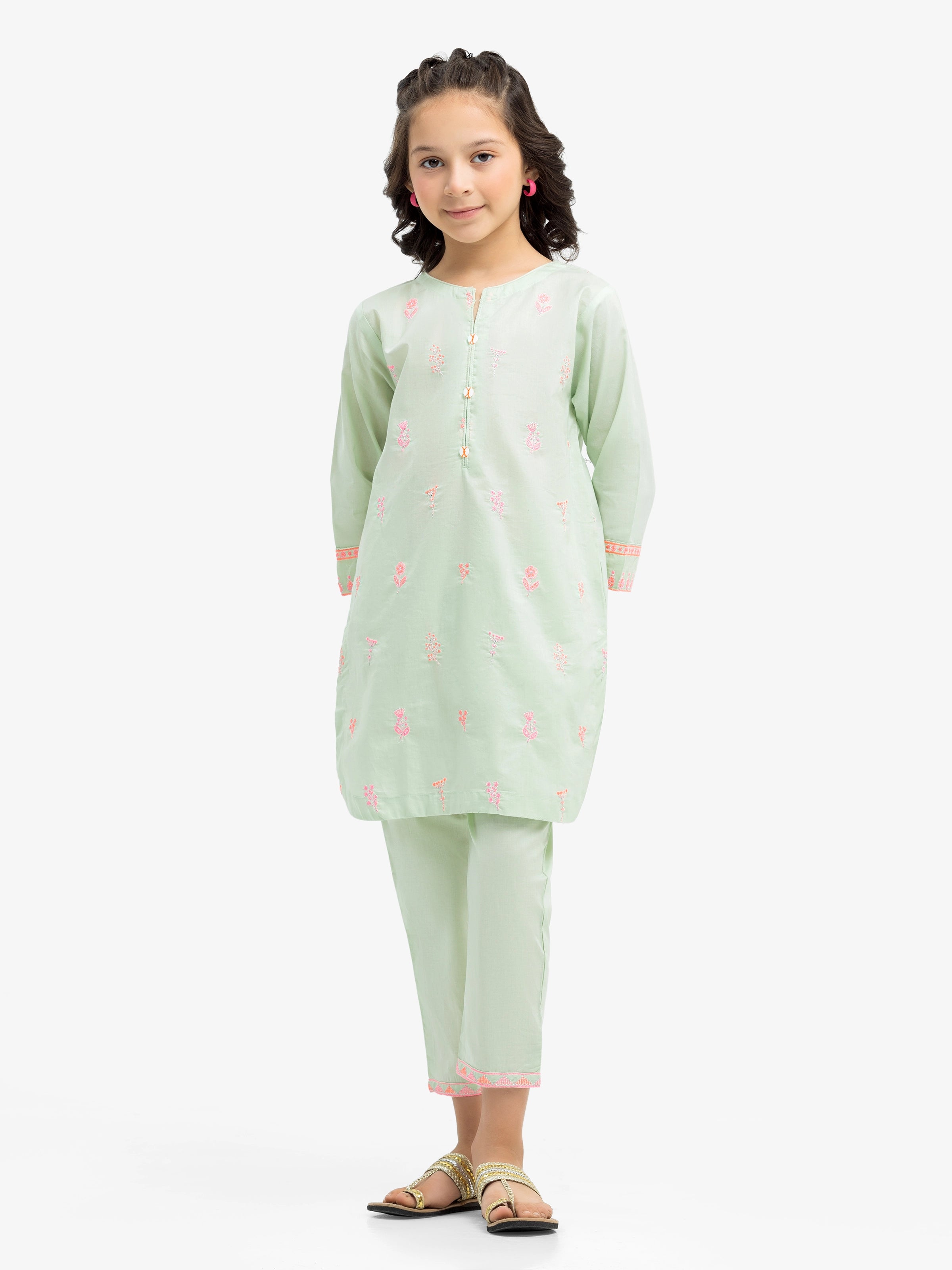 Girl's Light Green Pret - EGTKE24-70759ST