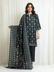 Printed Lawn Suit - EWU6A1-36716-3P