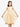 Girl's Light Peach Frock - EGTF24S-200095