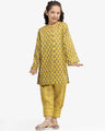 Girl's Dark Mustard Pret - EGTKP24-70917ST