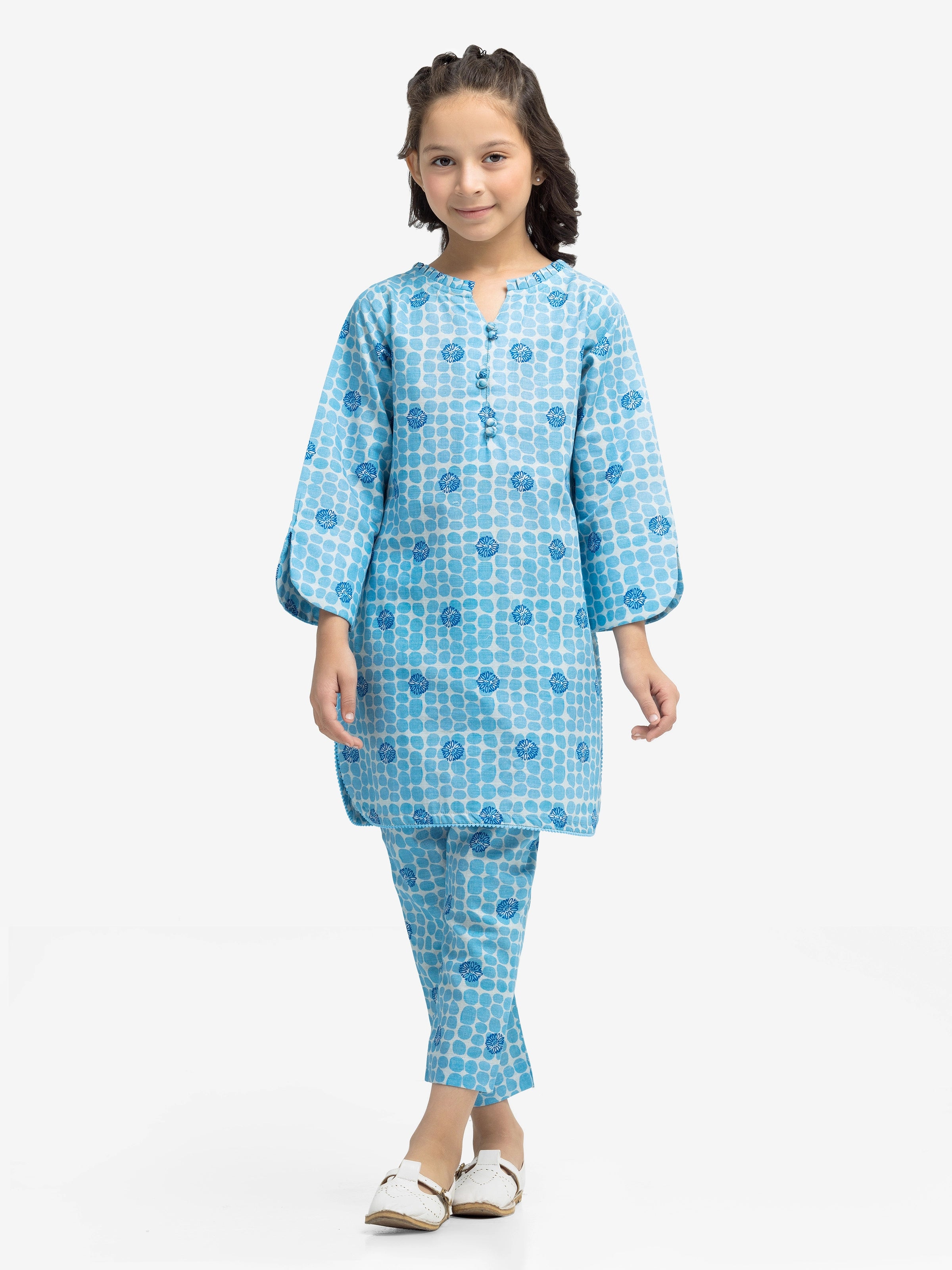 Girl's Sky Blue Pret - EGTKP24-70902ST