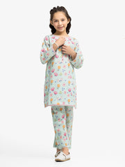 Girl's Lawn Co-ord Set - EGTKP24-70950ST
