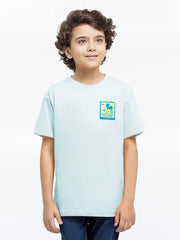 Boy's Mint Blue T-Shirt - EBTTS24-069
