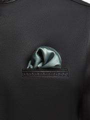 Men's Sage Green Pocket Square - EAMPS5-001