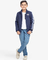 Boy's Navy Blue Jacket - EBTJP24-009