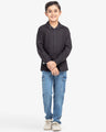 Boy's Black Shirt - EBTS24-27571