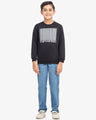 Boy's Black Sweatshirt - EBTSS24-020