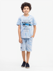 Boy's Blue & White Co Ord Set - EBTCS5-026