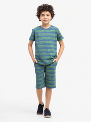 Boy's Ocean Blue Co Ord Set - EBTCS5-021