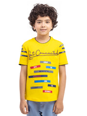 Boy's Yellow T-Shirt - EBTTS5-013