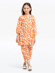 Girl's Cambric Co-ord Set - EGTKP5-70952ST