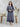 Unstitched Beige & Blue Printed Cambric 1 Piece - EWU24A2-28086S