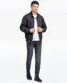 Men's Black Jacket - EMTJ24-037