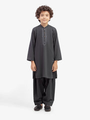 Boy's Teal Green Kurta Shalwar - EBTKS5-4046
