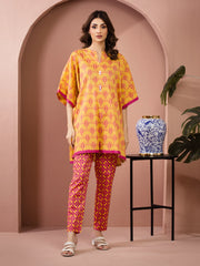 Unstitched Printed Lawn Shirt Trouser - EWU6A1-36806ST
