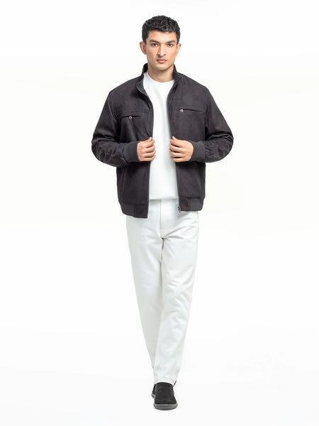 Men's Black Jacket - EMTJ24-031