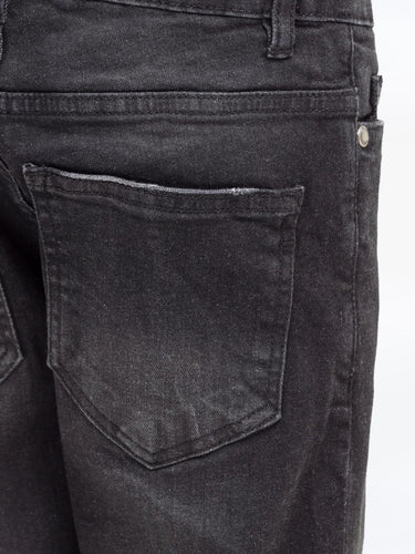 Boy's Black Denim Pant - EBBDP5-012