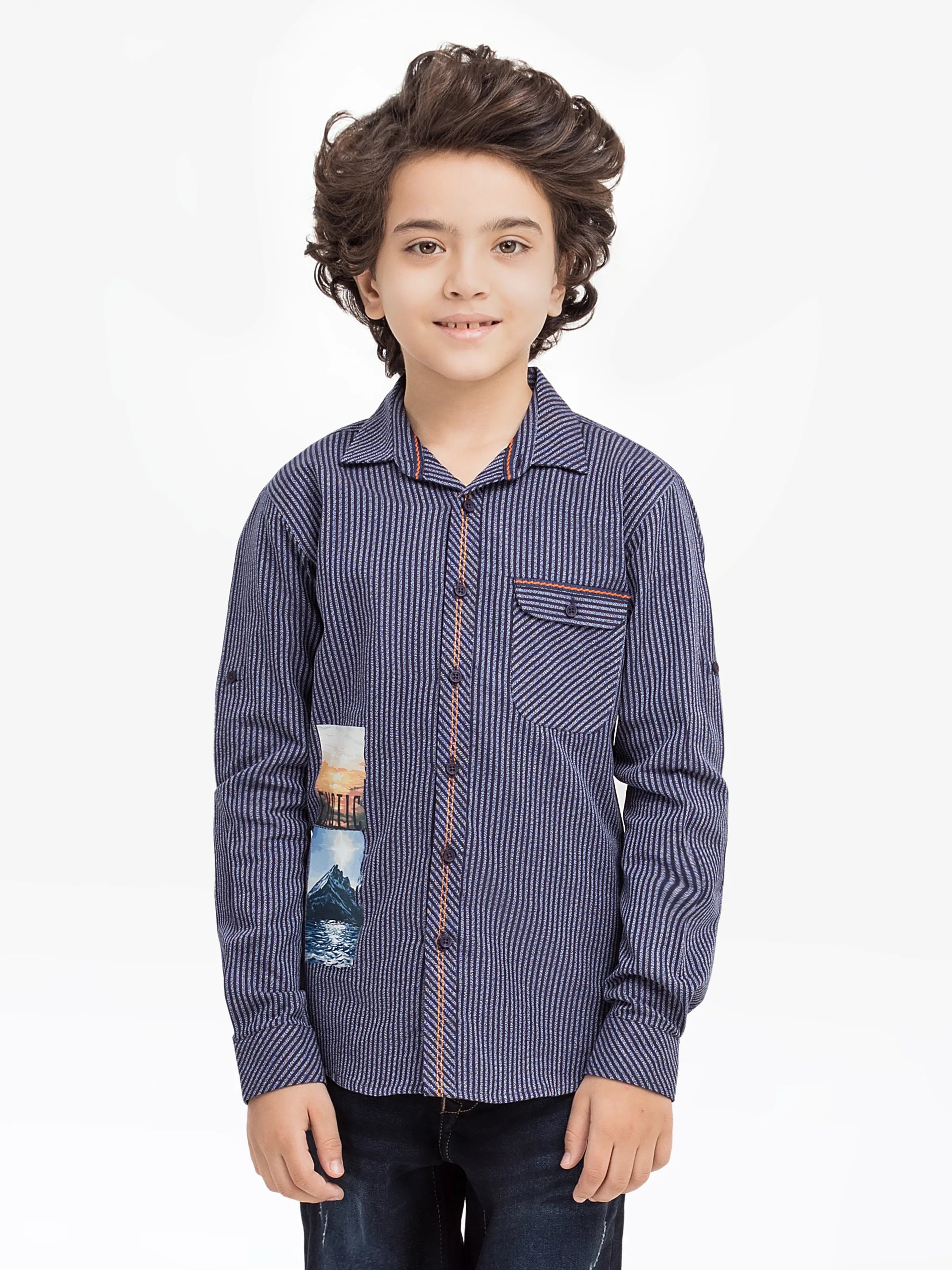 Boy's Blue Shirt - EBTS5-27590