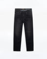 Men's Charcoal Denim Pant - EMBPD24-016