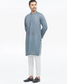 Men's Blue Kurta - EMTK25-99507