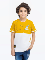 Boy's Mustard T-Shirt - EBTTS5-028