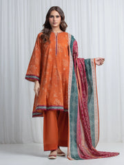 Printed Lawn Suit - EWU6A1-36868-3P