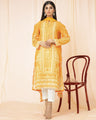 EWU22A2-23497 Unstitched Yellow Printed Lawn 3 Piece