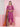 EWU22A3-24280 Unstitched Pink Printed Khaddar 3 Piece